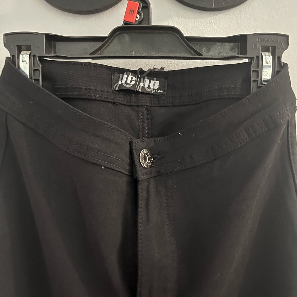 Woman’s boutique black flared jeans